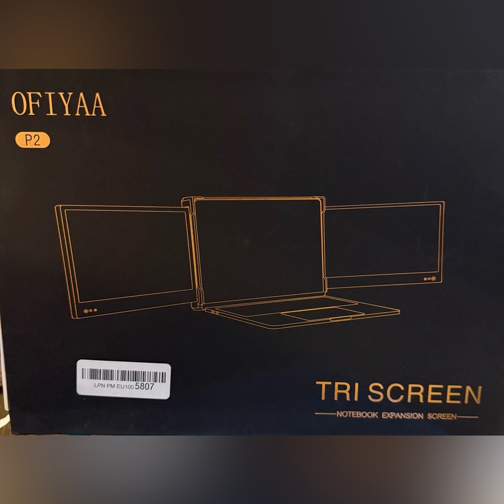 OFIYAA Tri-Screen Laptop Expansion